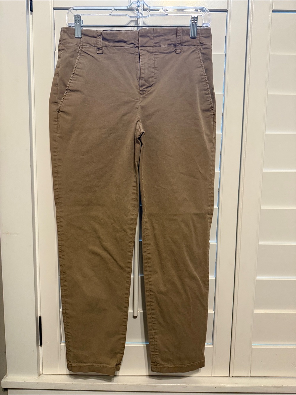 Vince Straight-Leg Pants in Khaki